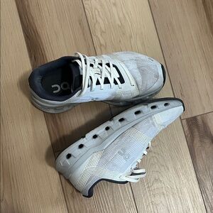 On Running CloudGel White Women’s Running Shoes